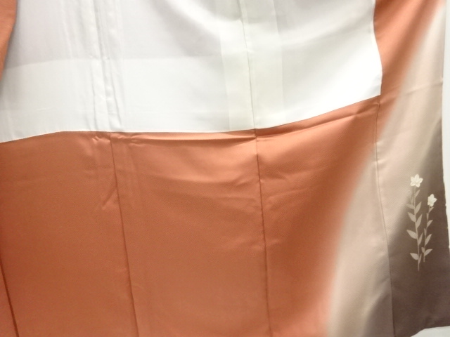  秋草模様訪問着